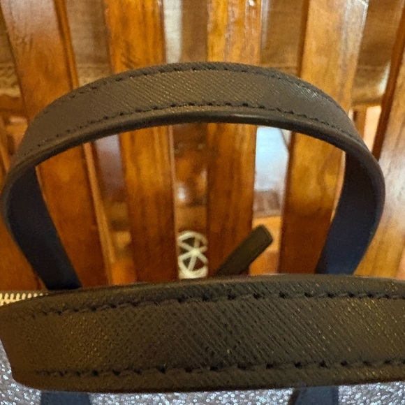 Kate Spade Lola Joeley Tinsel Shimmer Glitter Black Satchel Crossbody - Picture 4 of 11